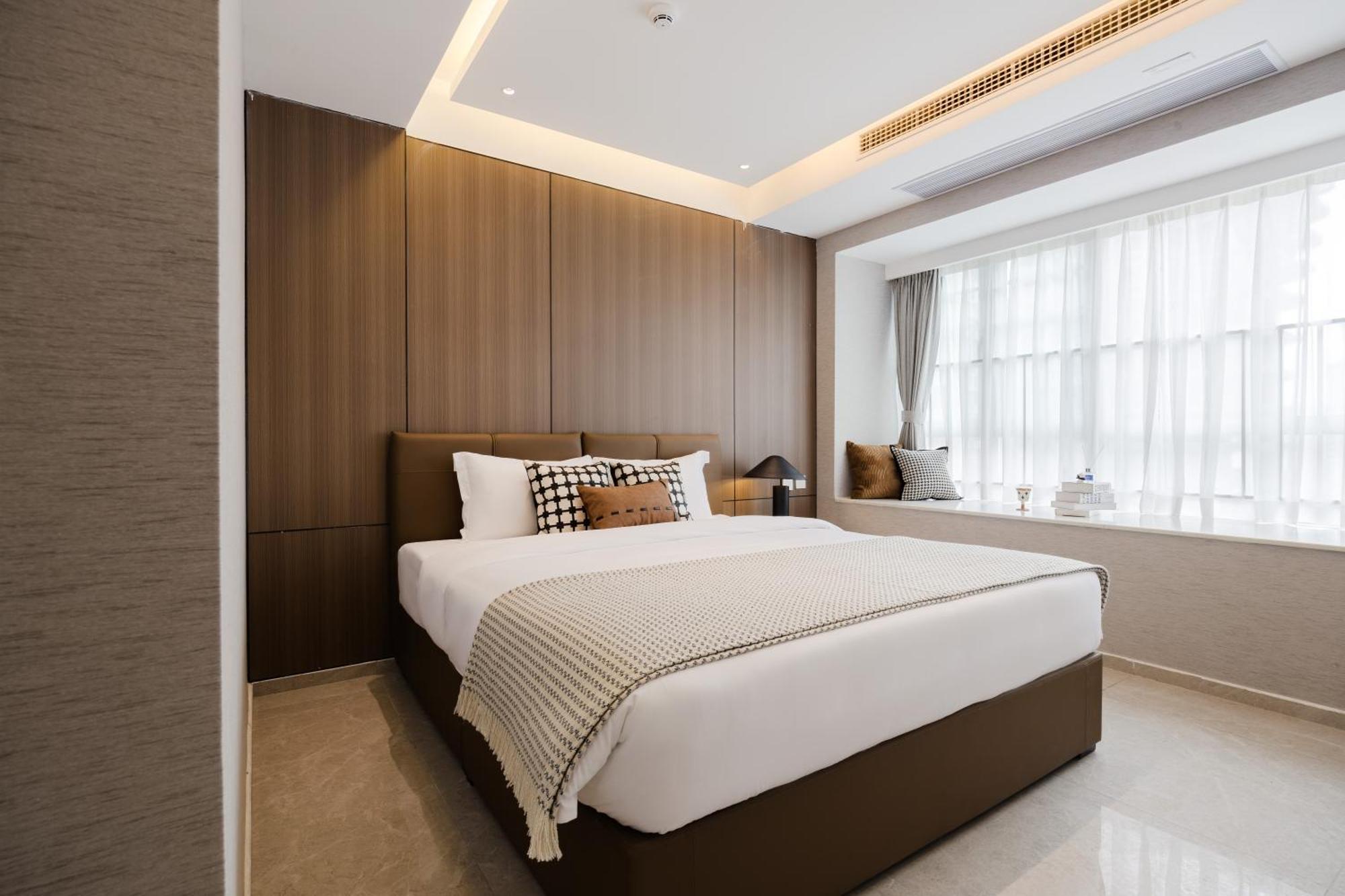 Boruisi Video And Audio Light House - Shenzhen Convention And Exhibition Center Gangxia Metro Station Aparthotel Bagian luar foto