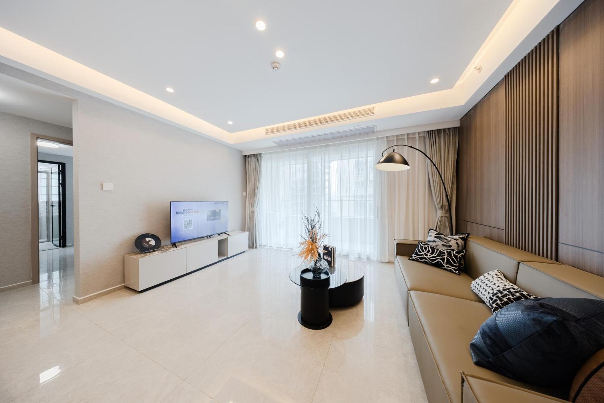 Boruisi Video And Audio Light House - Shenzhen Convention And Exhibition Center Gangxia Metro Station Aparthotel Bagian luar foto