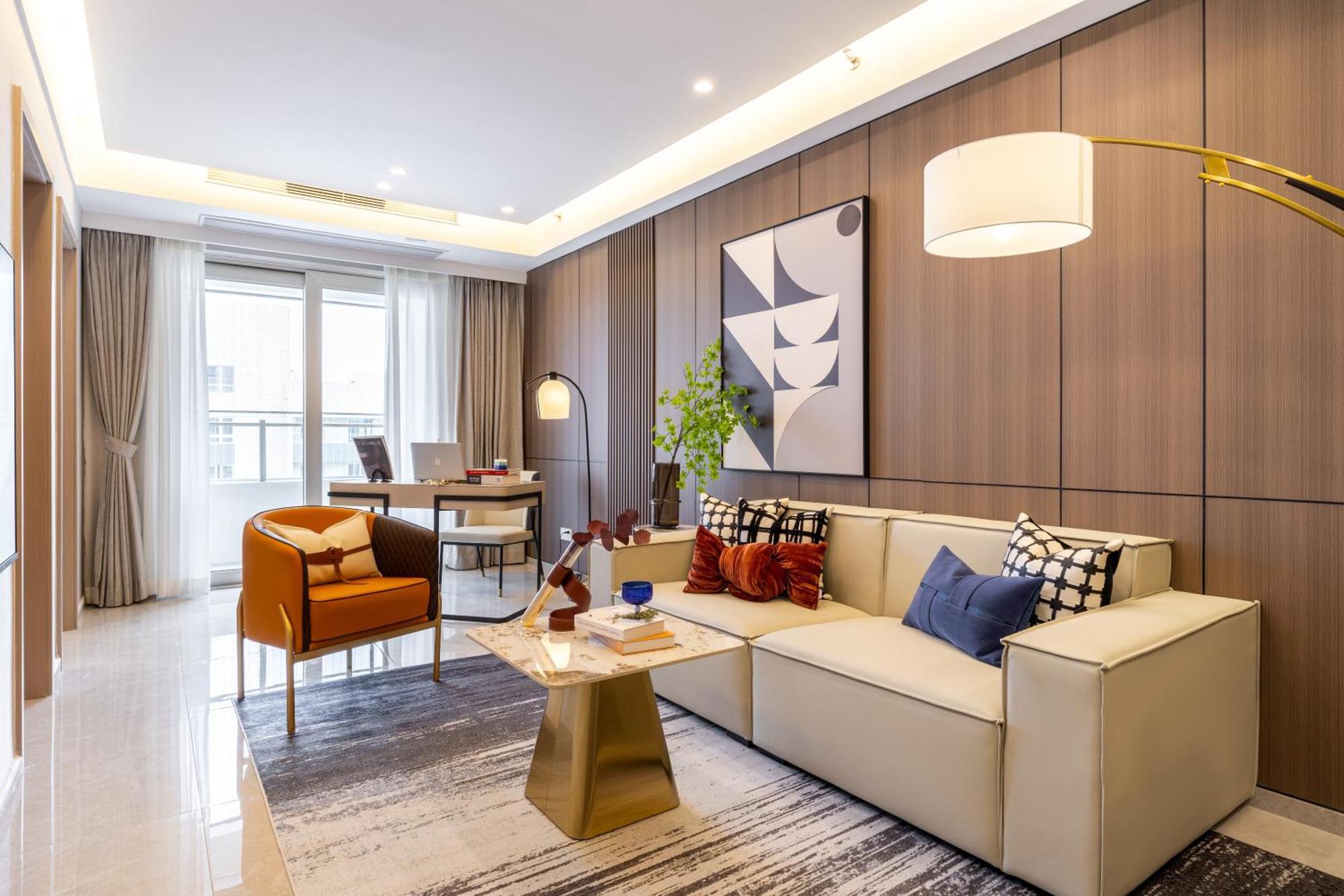 Boruisi Video And Audio Light House - Shenzhen Convention And Exhibition Center Gangxia Metro Station Aparthotel Bagian luar foto