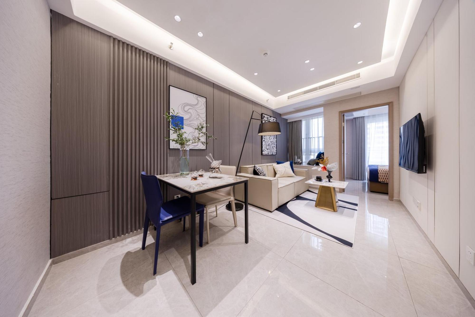 Boruisi Video And Audio Light House - Shenzhen Convention And Exhibition Center Gangxia Metro Station Aparthotel Bagian luar foto