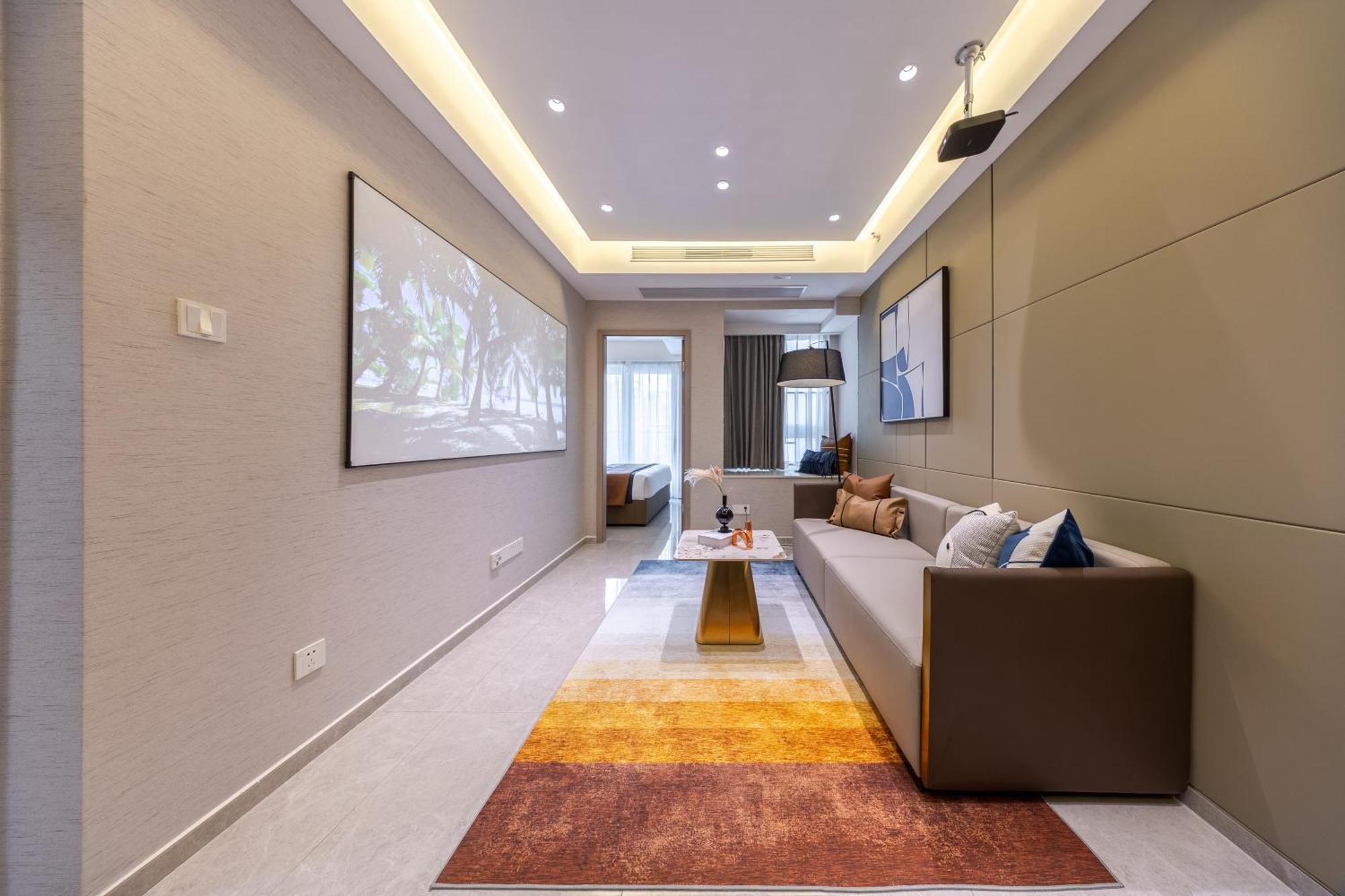 Boruisi Video And Audio Light House - Shenzhen Convention And Exhibition Center Gangxia Metro Station Aparthotel Bagian luar foto