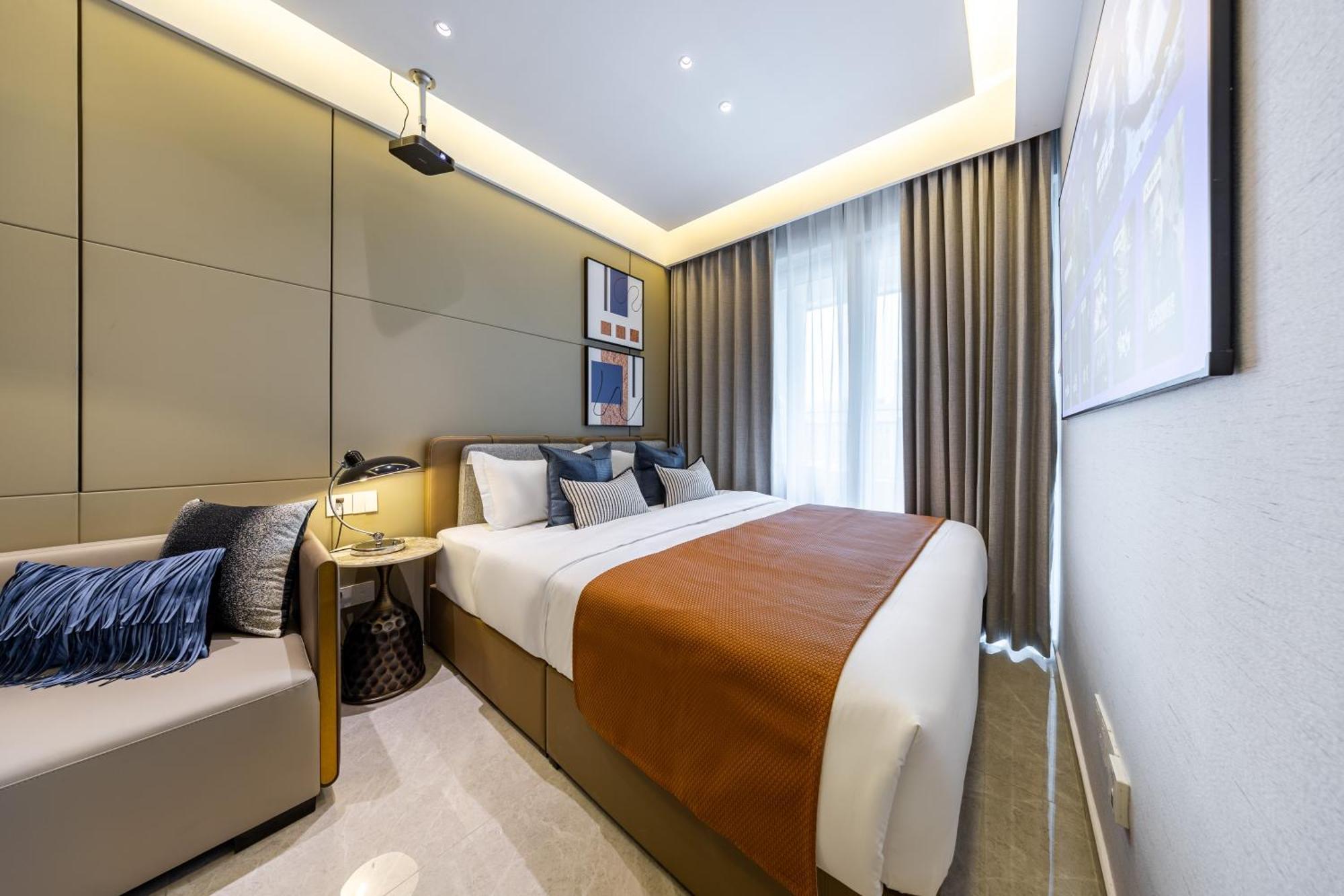 Boruisi Video And Audio Light House - Shenzhen Convention And Exhibition Center Gangxia Metro Station Aparthotel Bagian luar foto