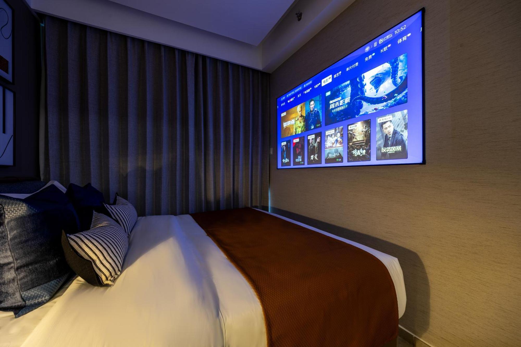Boruisi Video And Audio Light House - Shenzhen Convention And Exhibition Center Gangxia Metro Station Aparthotel Bagian luar foto